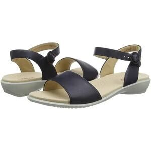 Hotter Tropic navy classic two-part comfort sandal Euro Size 41.5 US Size 9.5